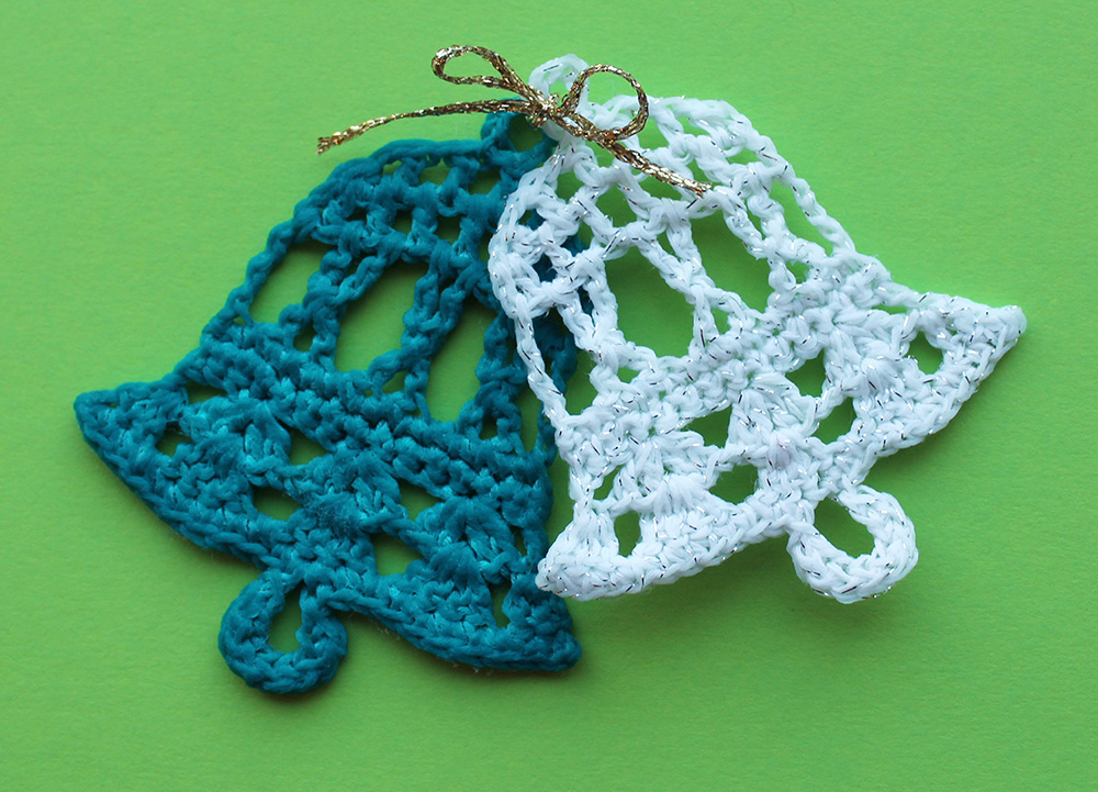 Crochet bell tutorial - Knit & Crochet Christmas