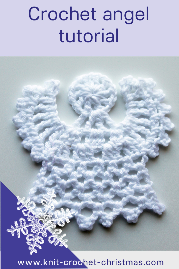 Crochet angel video tutorial Knit & Crochet Christmas