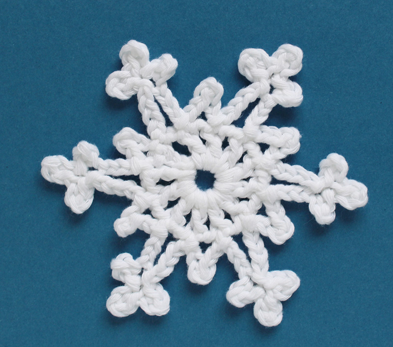 Crochet Snowflake Pattern Chart