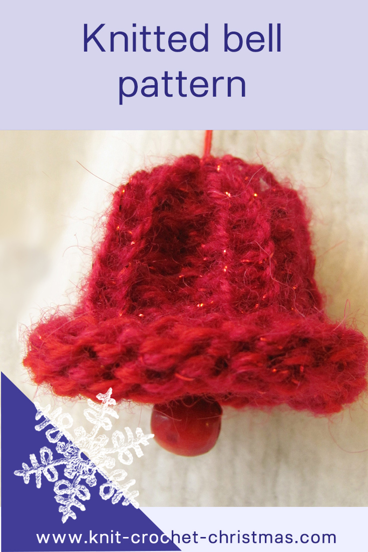 bell knitted tree crochet knit pattern tallenna