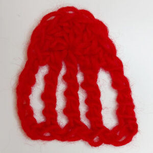 crochet pattern first half of heart